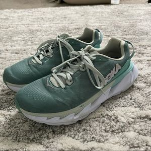 Hoka One One Profly Running Shoes 8.5 Green